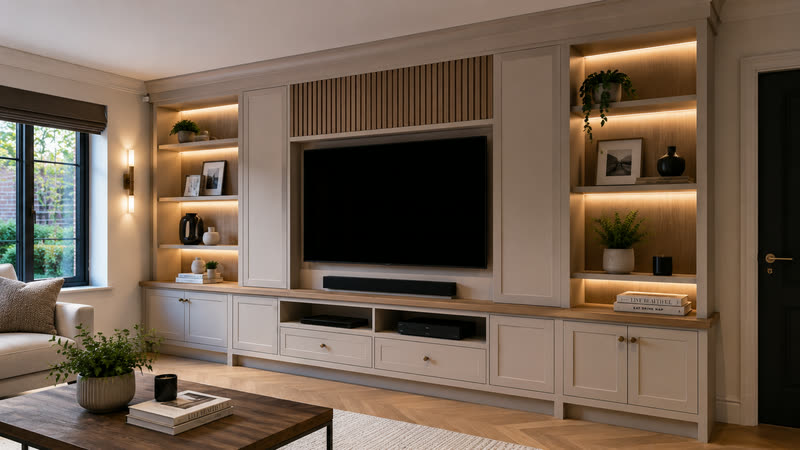 Bespoke fitted carpentry made and installed in-house