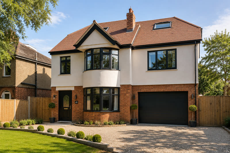 Completed home handed over to the client