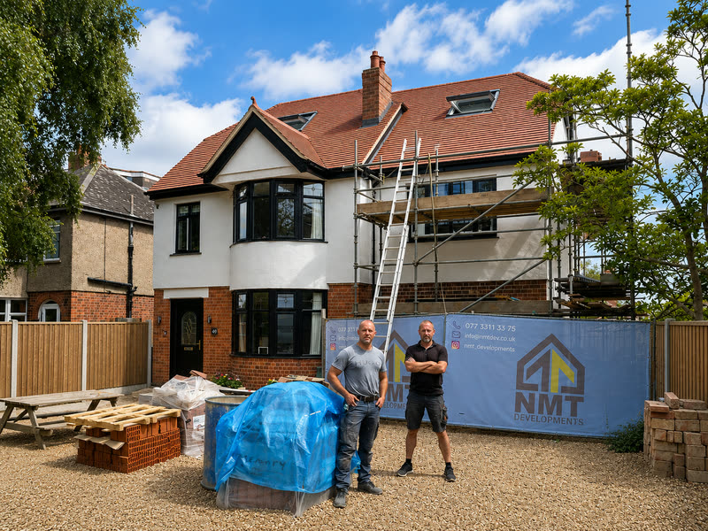 The NMT Developments team on site